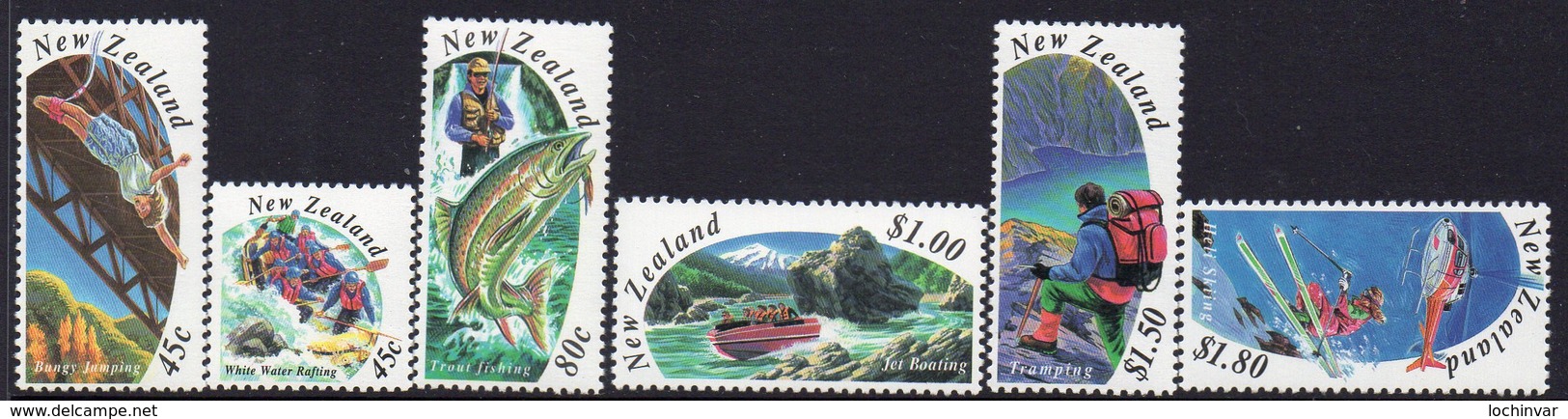 NEW ZEALAND, 1994 TOURISM 6 MNH - Unused Stamps