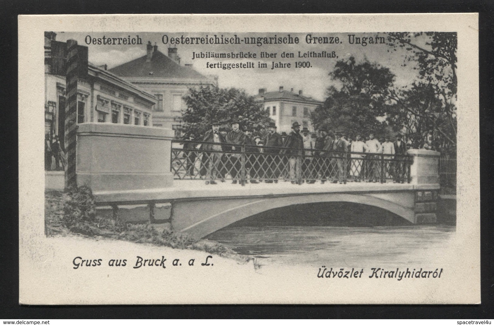 Bridge On Austro-Hungarian Border, During The Austro-Hungarian Monarchy - VINTAGE POSTCARD (APAT#44) - Other & Unclassified