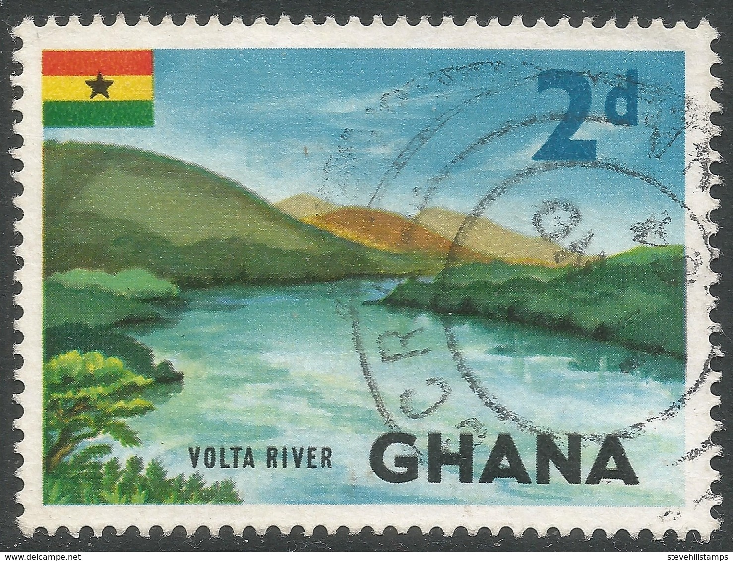 Ghana. 1959-61 Definitives. 2d Used. SG 216 - Ghana (1957-...)