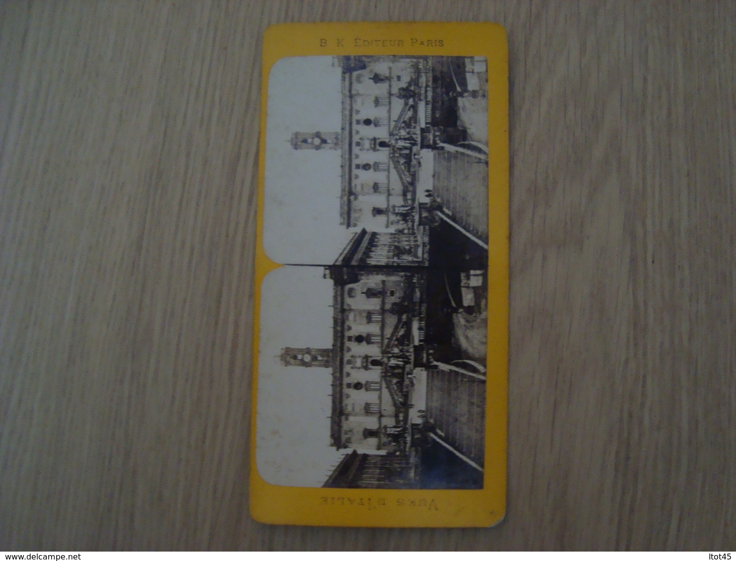 CARTE STEREOSCOPIQUE LE CAPITOLE ROME ITALIE - Stereoscope Cards