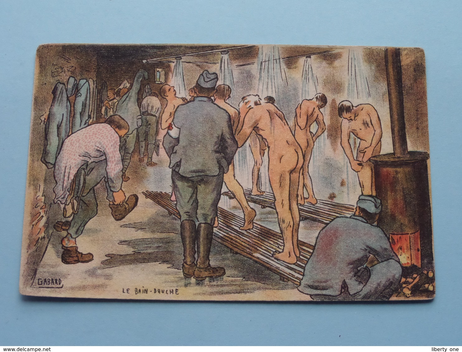 Le Bain - Douche ( GABARD - Visé Paris N° 348 - G.F. &  V.N. ) Anno 1918 ( Zie/voir Foto ) ! - Guerre 1914-18