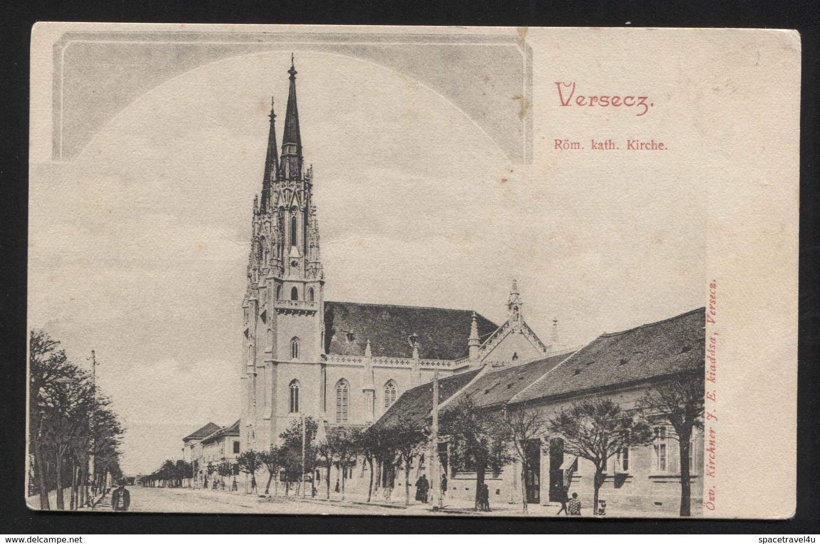 AUSTRO-HUNGARIAN (Now Serbia,Vojvodina) VRŠAC (hungarian-Versec) - Church - VINTAGE POSTCARD (APAT#36) - Sonstige & Ohne Zuordnung