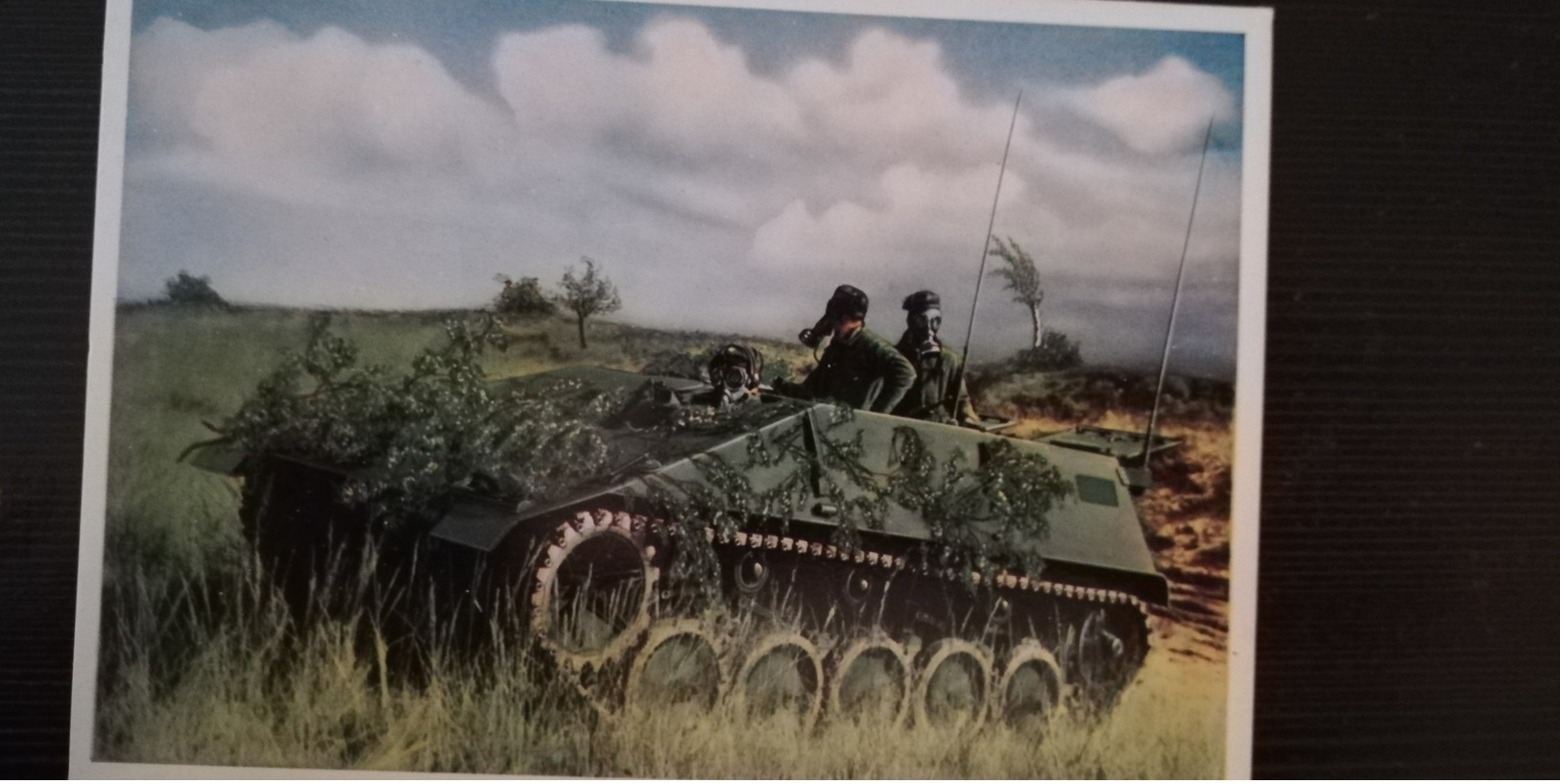 Schützenpanzerwagen  "Hotchkiss", Bundeswehr, Gasmasken - Matériel