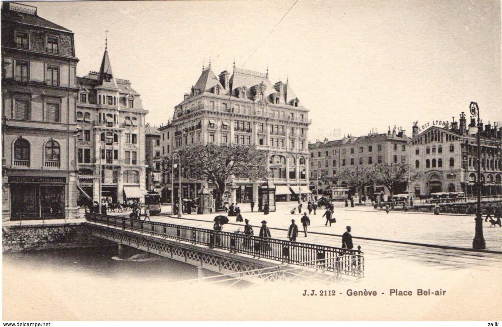 Genève.Place Bel-air. - Genève