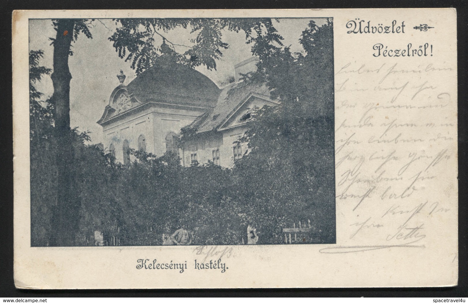 Austro-Hungarian Monarchy - (now Hungary) - Pécel, Kelecsényi-kastély -castle VINTAGE POSTCARD (APAT#139) - Autres & Non Classés