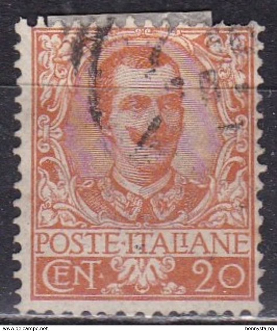 Regno D'Italia, 1901 - 20c Effige Di Vittorio Emanuele III - Nr.72 Usato° - Gebraucht