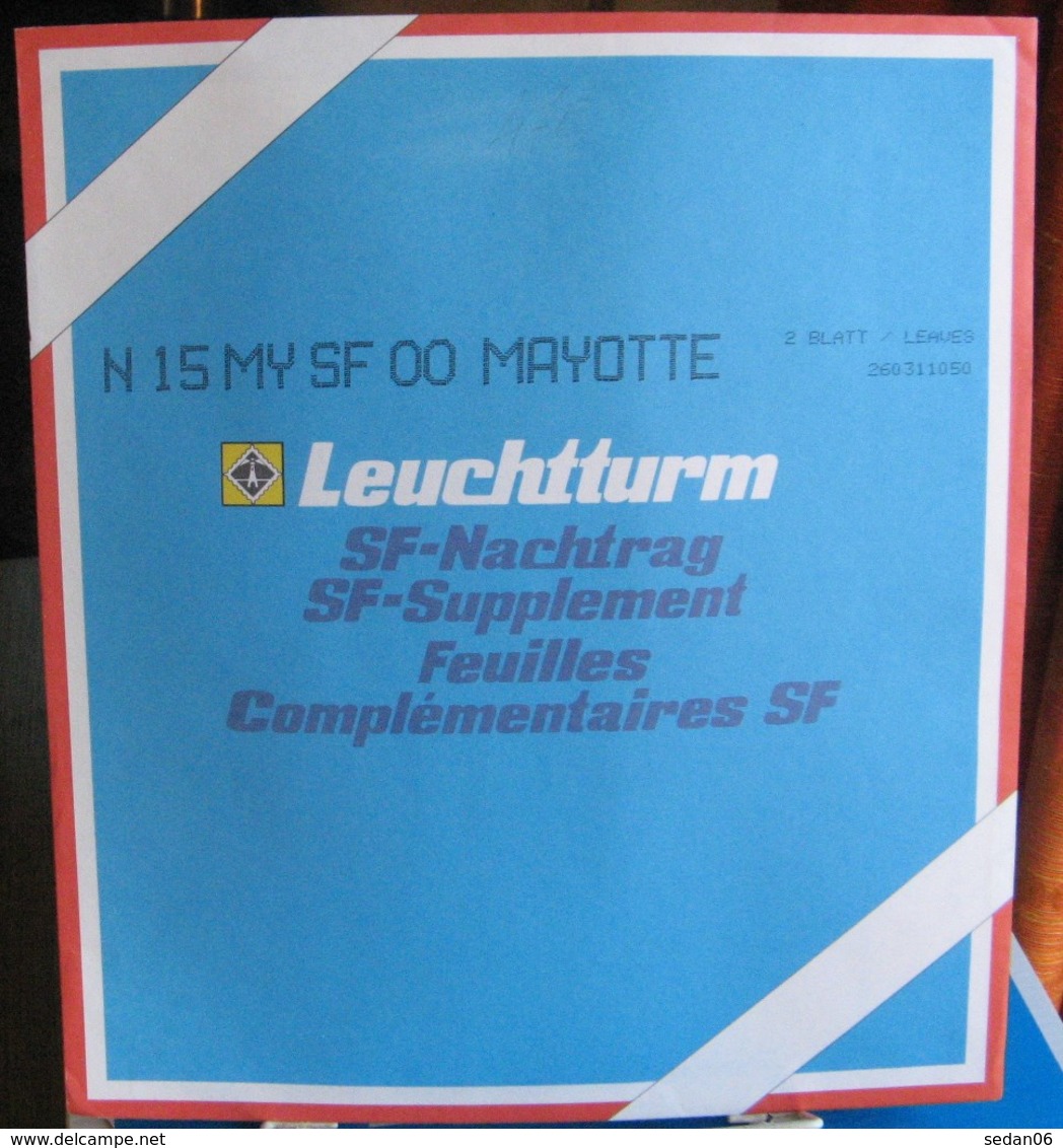 Leuchtturm - JEU MAYOTTE 2000 SF (Avec Pochettes) - Pré-Imprimés