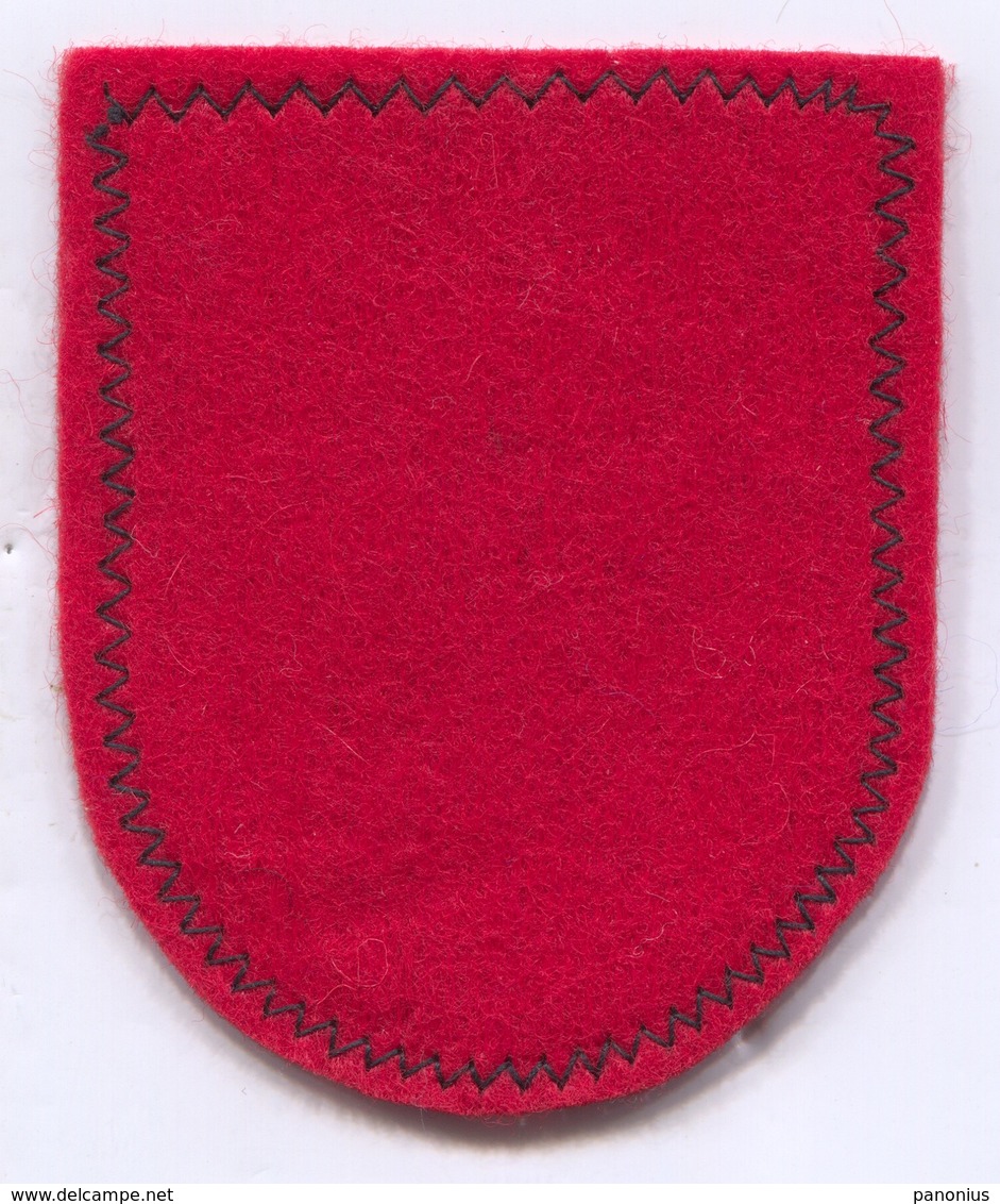 BELGIE BELGIQUE -  Blazon, Coat Of Arms, Patch, D 7 X 5.5 Cm - Ecussons Tissu