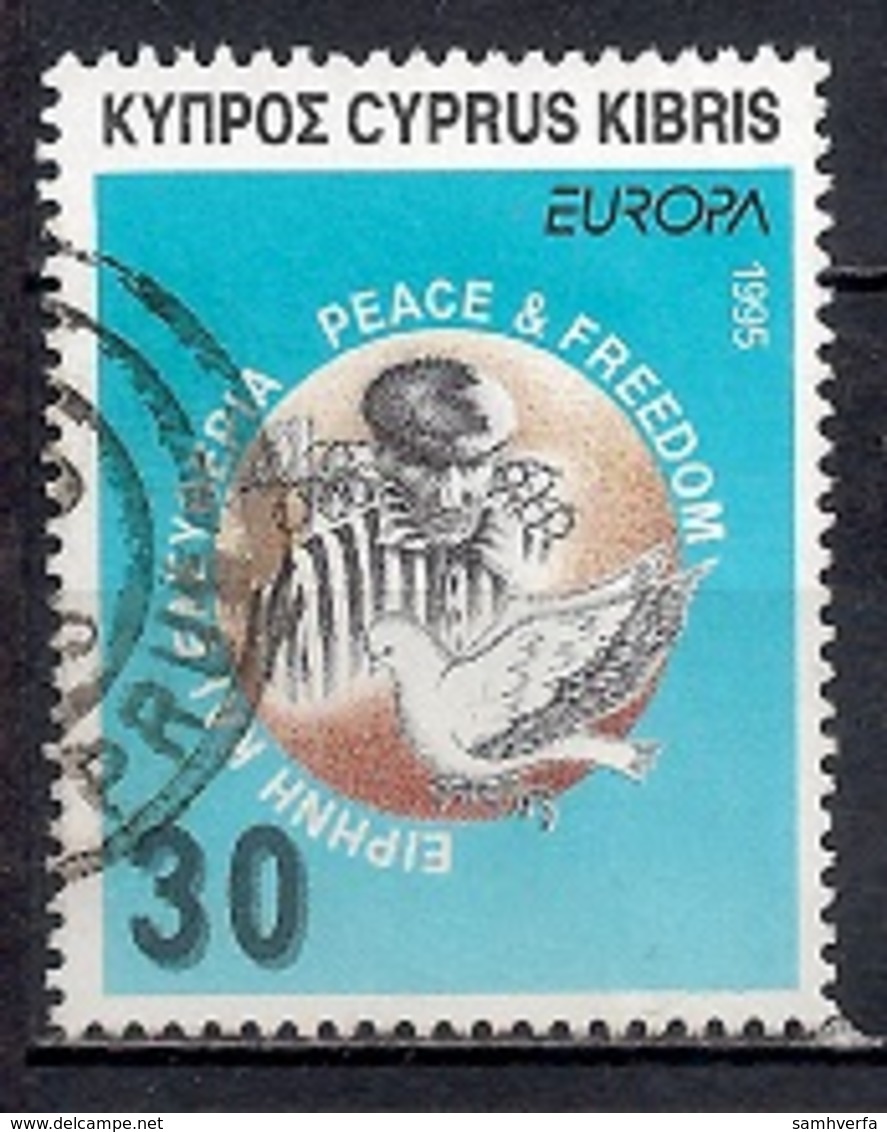 Cyprus 1995 - EUROPA Stamps - Peace & Freedom - Usados