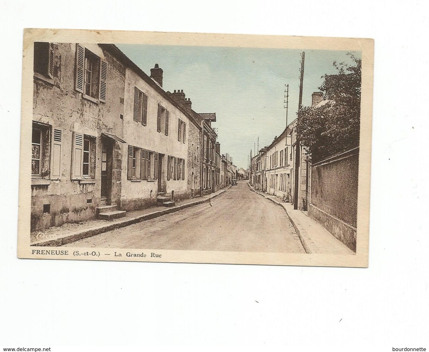 78 FRENEUSE. La Grande Rue - Freneuse