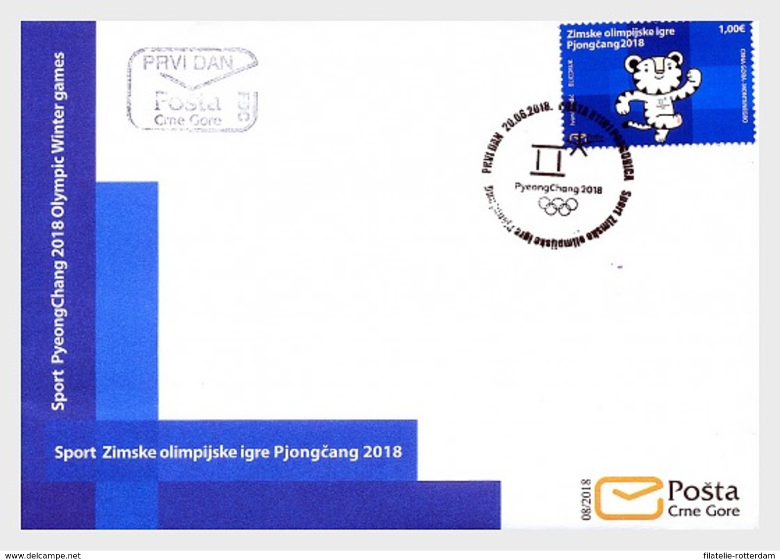 Montenegro - Postfris / MNH - FDC Olympische Spelen 2018 - Montenegro