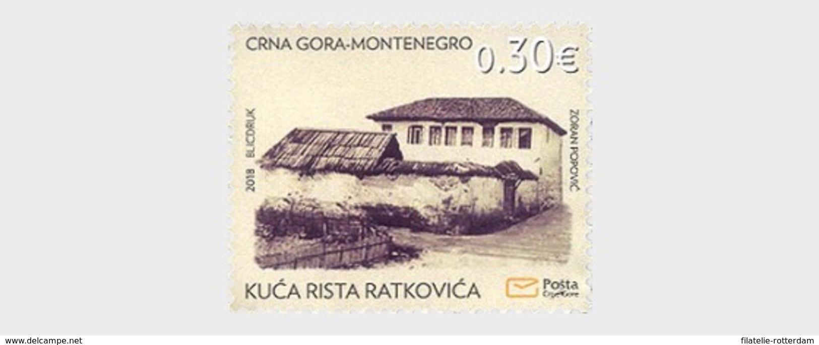 Montenegro - Postfris / MNH - Historisch Erfgoed 2018 - Montenegro