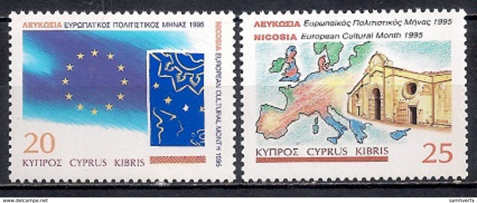 Cyprus 1995 - The Cultural Month Of Europe   MINT - Nuevos