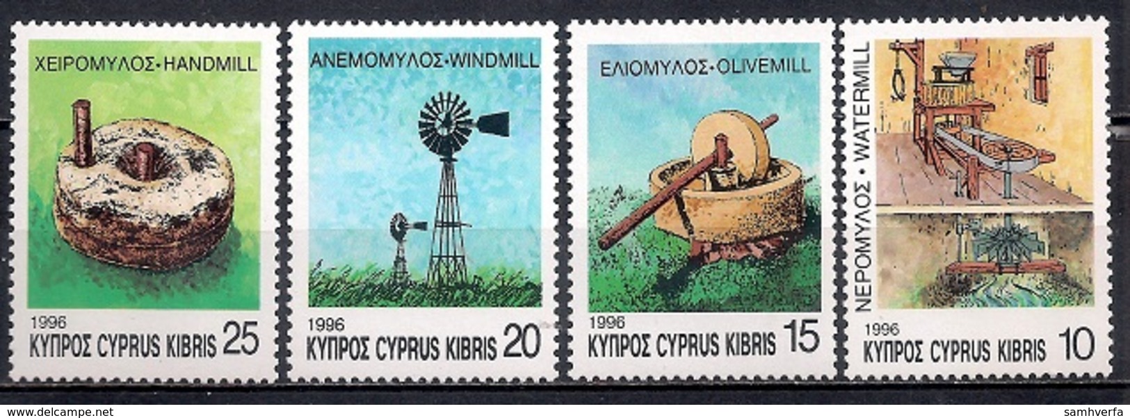 Cyprus 1996 - Mills   MINT - Nuovi