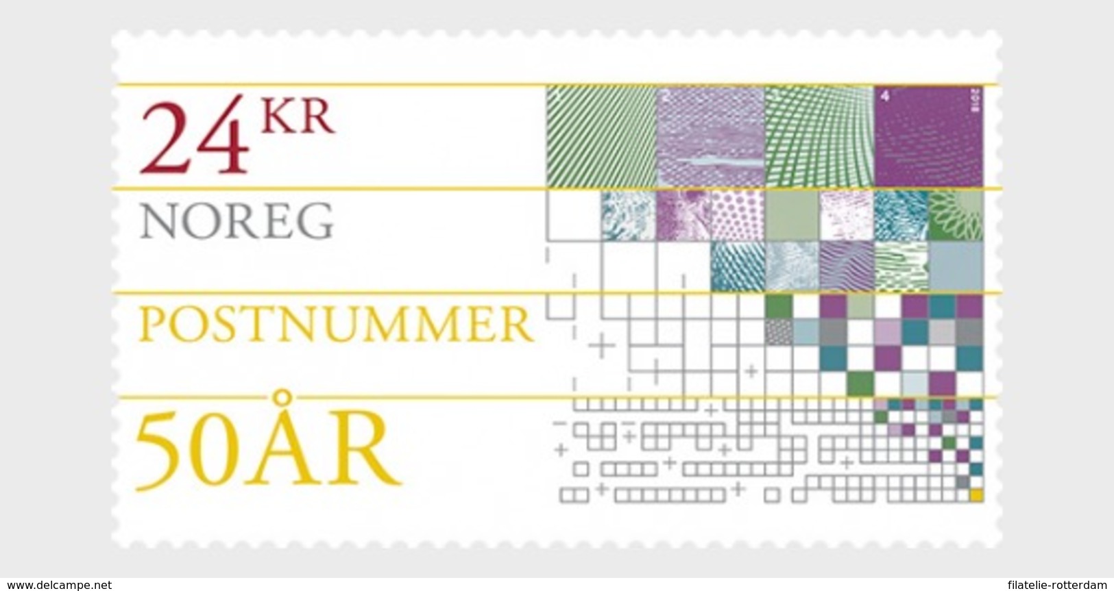 Noorwegen / Norway - Postfris / MNH - 50 Jaar Postcode 2018 - Ongebruikt