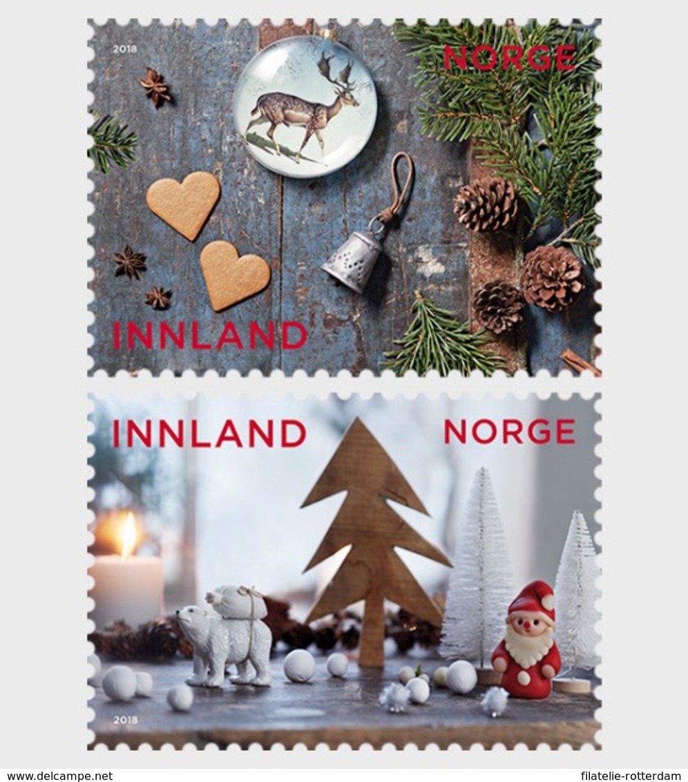 Noorwegen / Norway - Postfris / MNH - Complete Set Kerstmis 2018 - Ongebruikt