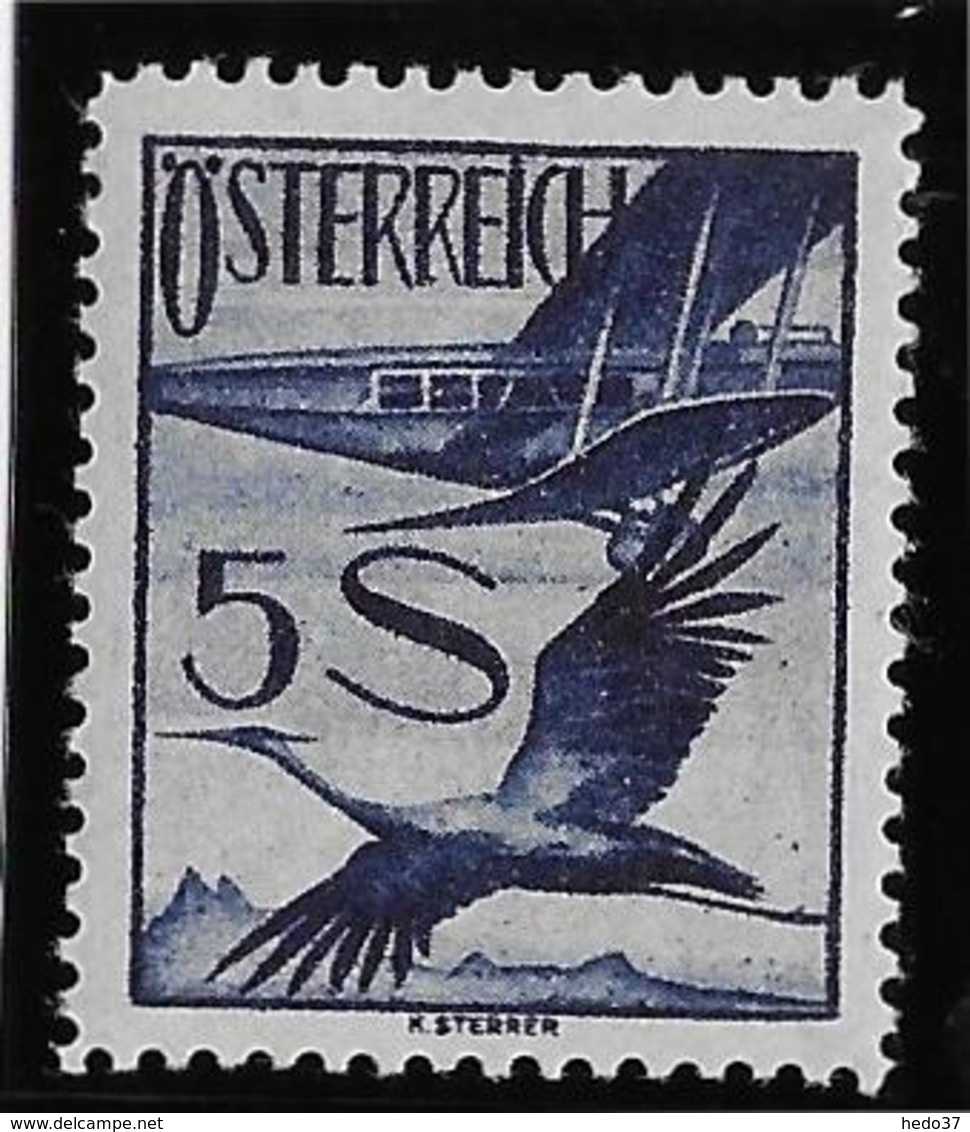 Autriche Poste Aérienne N°30 - Oiseaux - Neuf * Avec Charnière  - TB - Autres & Non Classés