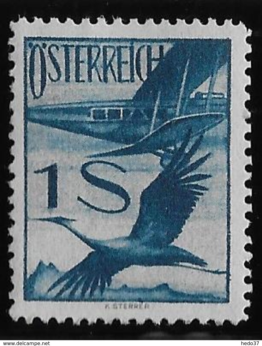 Autriche Poste Aérienne N°27 - Oiseaux - Neuf * Avec Charnière  - TB - Sonstige & Ohne Zuordnung