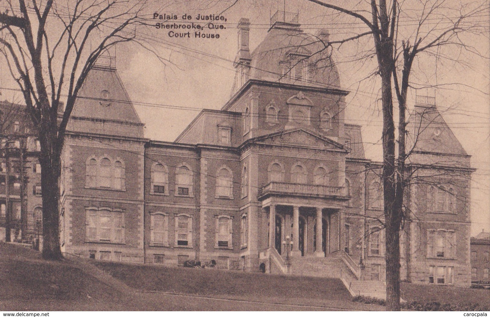 Carte Vers 1920  SHERBROOKE / PALAIS DE JUSTICE / COURT HOUSE - Sherbrooke