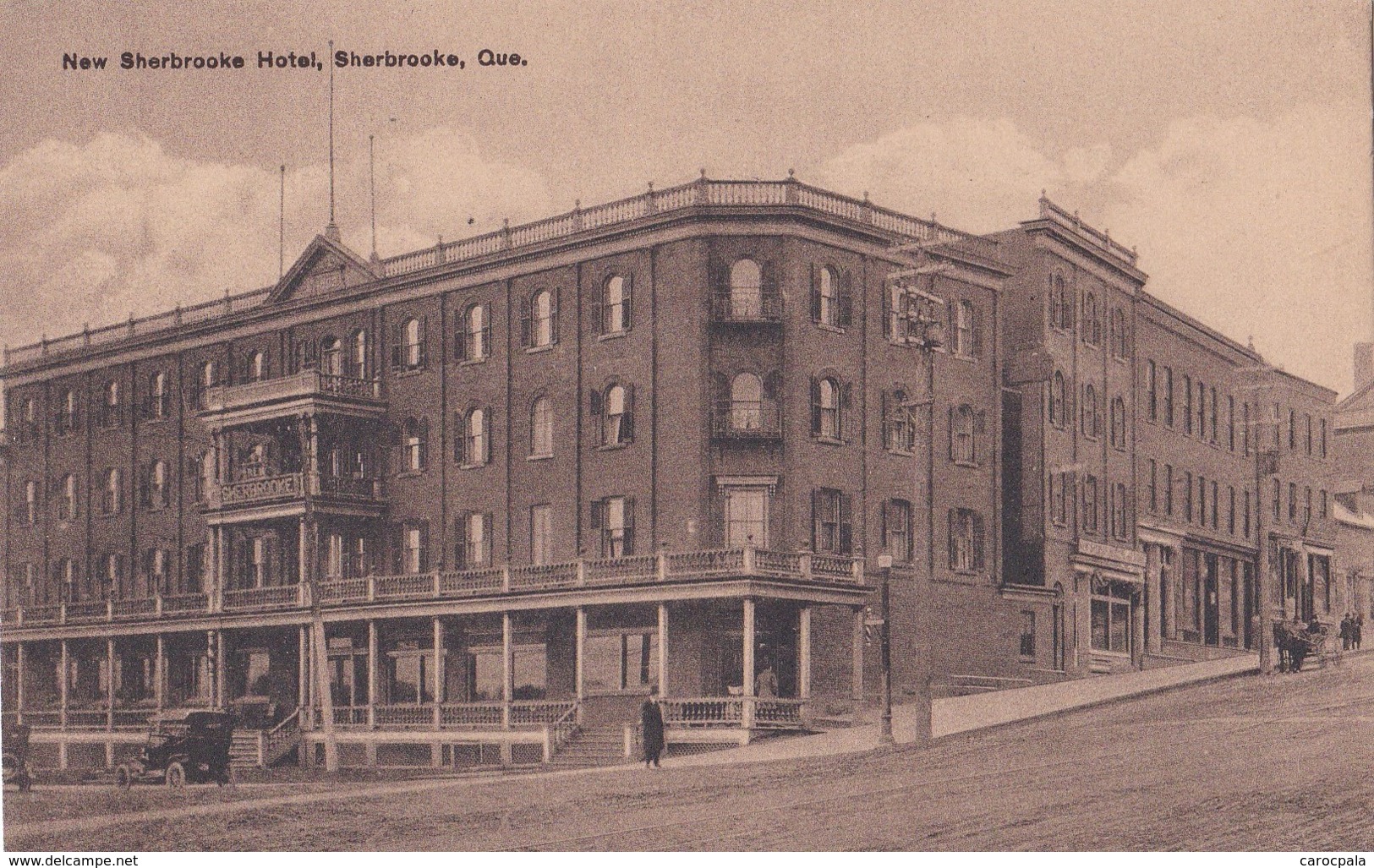 Carte Vers 1920 NEW SHERBROOKE HOTEL  / QUE - Sherbrooke