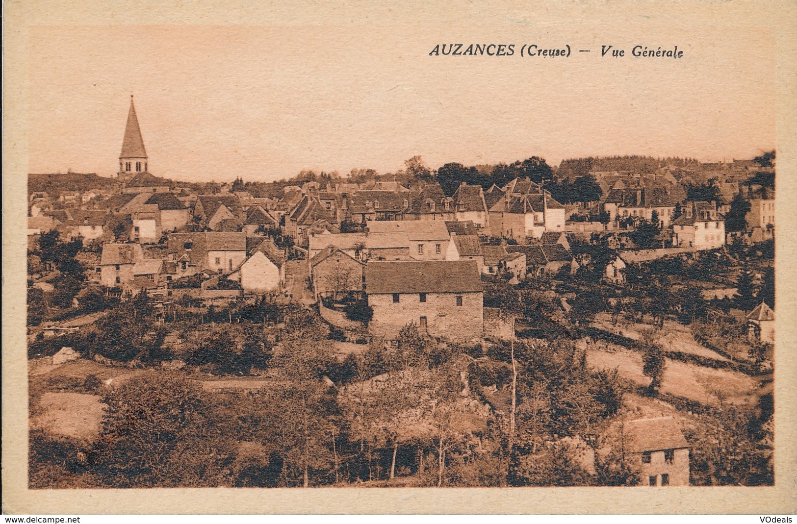 CPA - France - (23) Creuse - Auzances - Vue Générale - Auzances