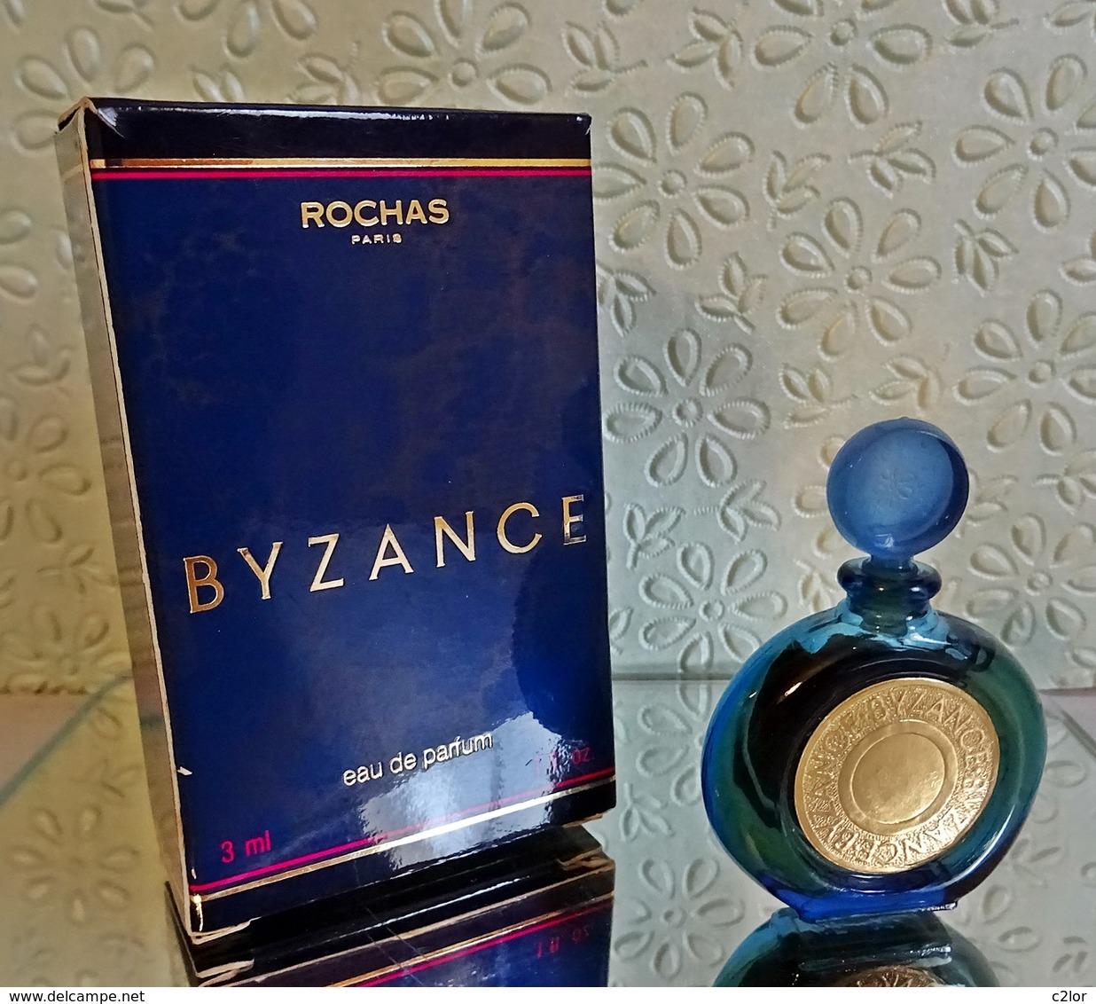 Miniature "BYZANCE" De ROCHAS  Eau De Parfum 3 Ml Dans Sa Boite (M076-3) - Miniatures Femmes (avec Boite)