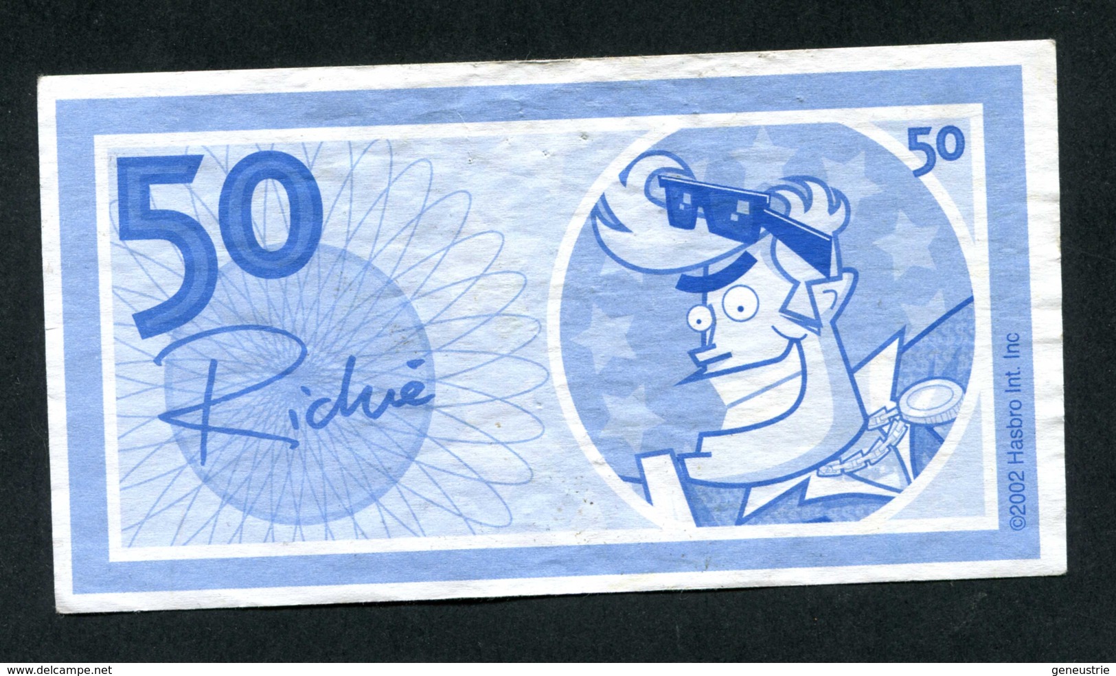 Billet De Banque Fantaisie (de Jeu ?) "50 / Richie" Banknote - Specimen