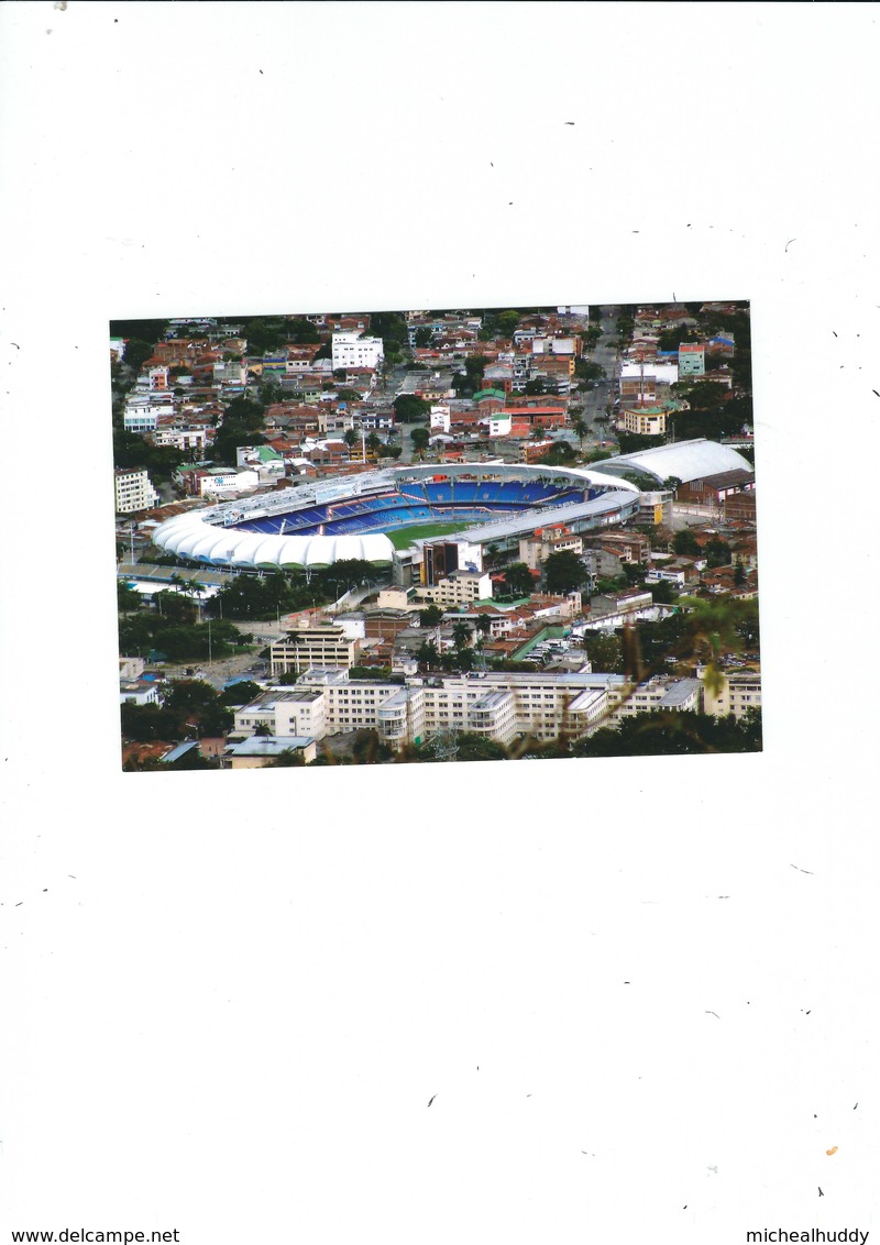 POSTCARD WORLD STADIUM  CALI COLUMBIA  ESTADIO PASCUAL GUERRRR0 - Soccer