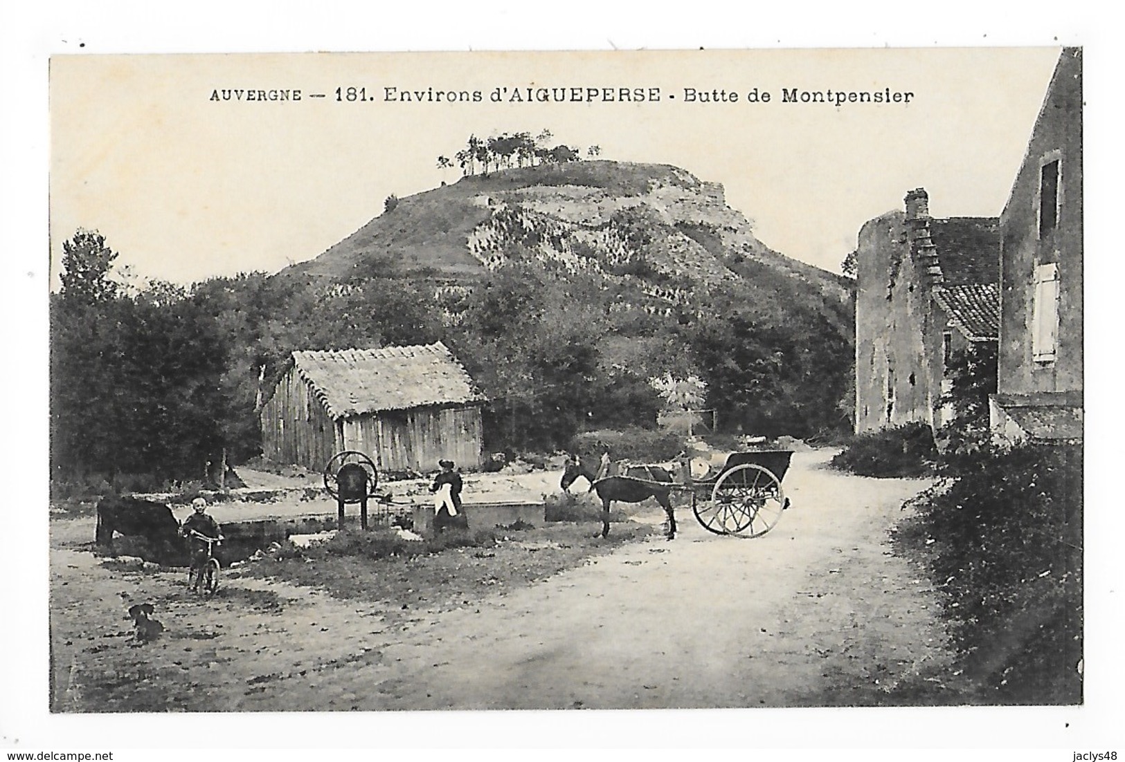 Environs D'AIGUEPERSE  (cpa 63)   Butte De MONTPENSIER   -  L 1 - Aigueperse