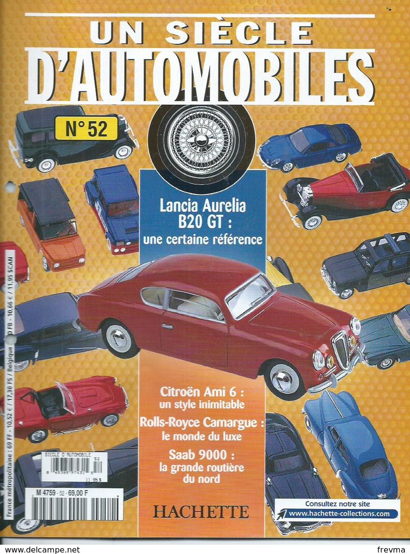 Lancia Aurelia  1/43+ Le Fascicule N° 52 + Boite Marque Solido - Solido