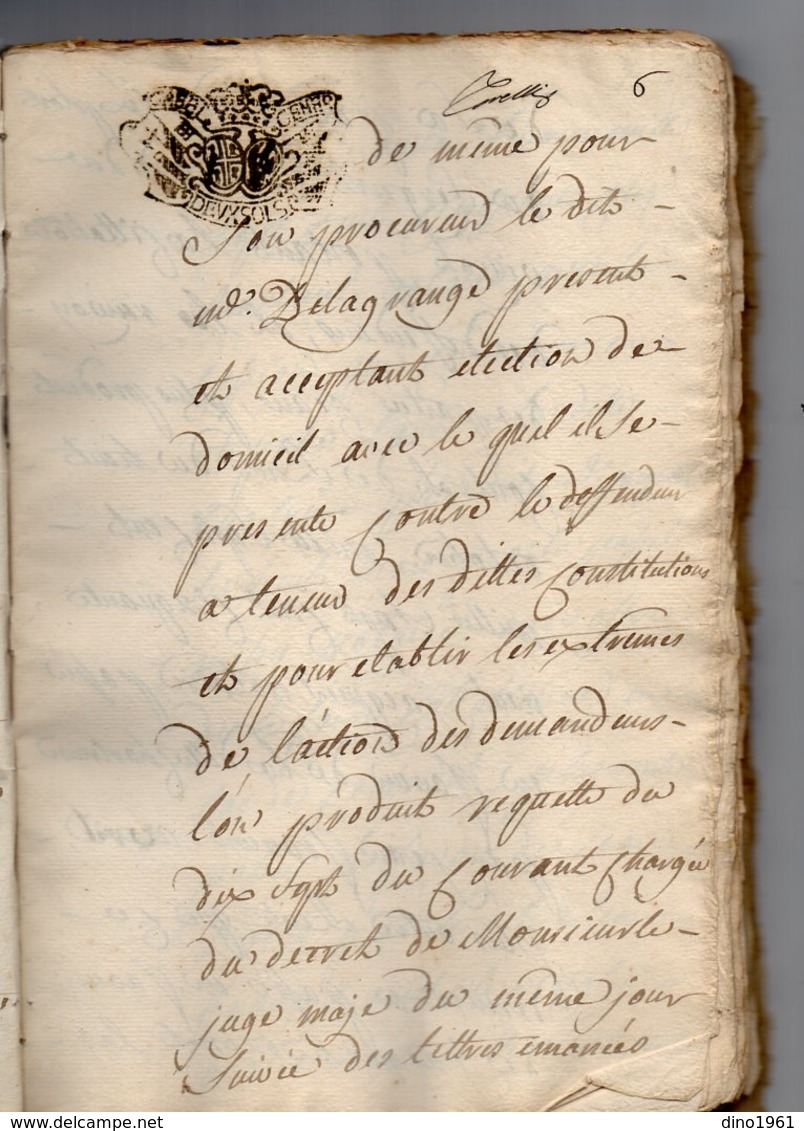 VP14.160 - Haute - Savoie - Acte De 1768 Concernant La Chartreuse De Mélan à TANINGES - Manuscripts