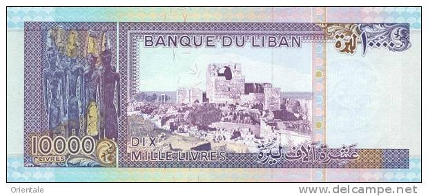 LEBANON P. 70 10000 1993 UNC - Lebanon