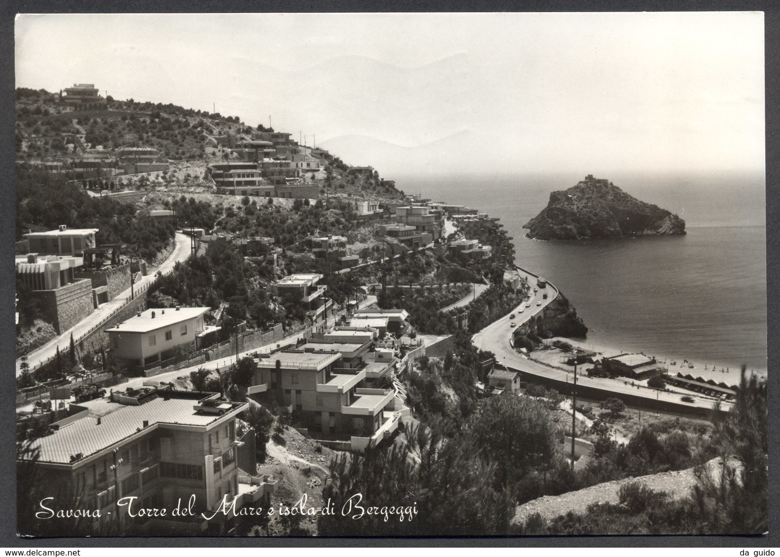 SAVONA, Torre Del Mare E Isola Di Bergeggi - Viaggiata - Savona