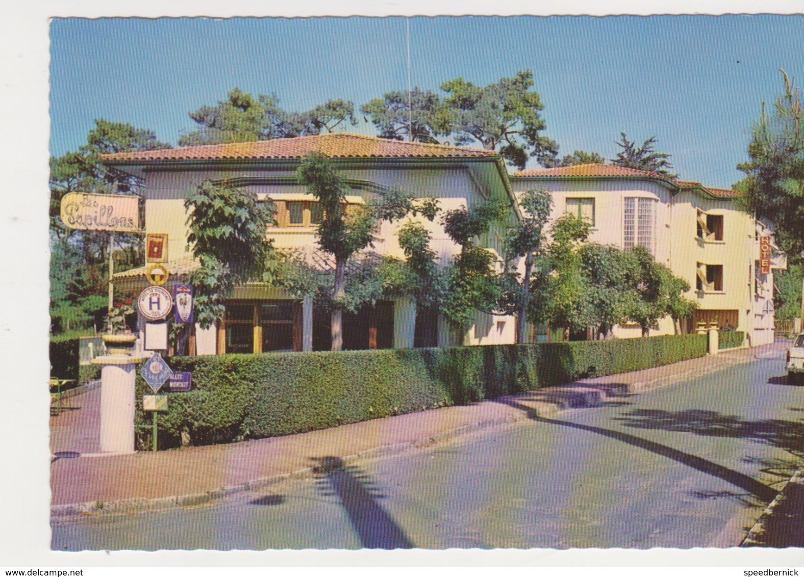 26572 Deux Cpm - Le Moulleau Arcachon Restaurant Hotel Les Papillons - Tuvignon Photo Rousset -N° 19-20 - Autres & Non Classés