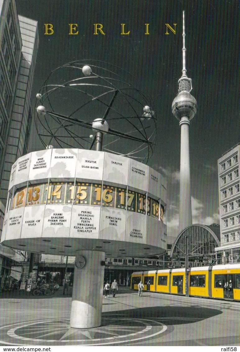 1 AK Germany * Berlin - Der Alexanderplatz - Die Weltzeituhr * - Mitte