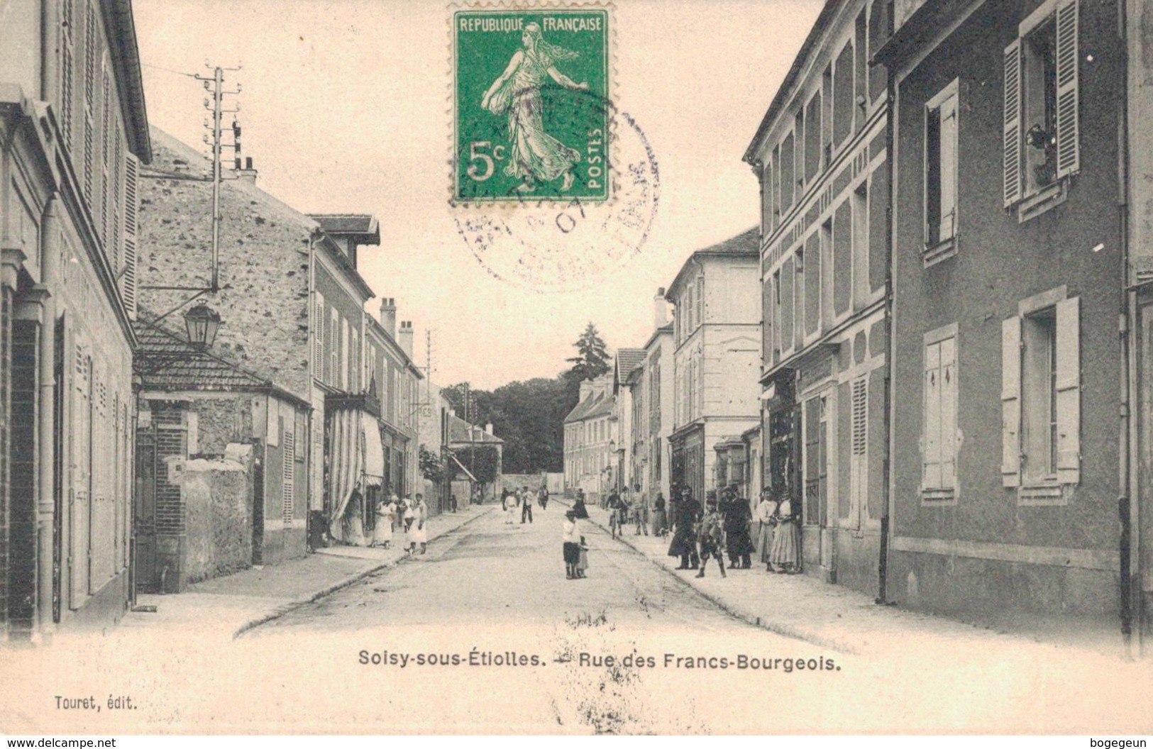 91 SOISY SOUS ETIOLLES  Rue Des Francs Bourgeois - Other & Unclassified