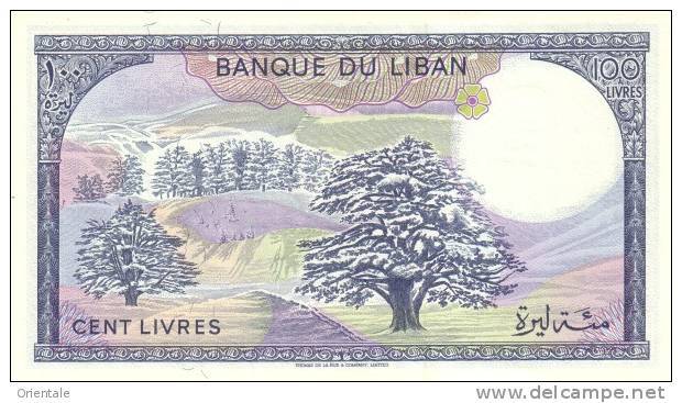 LEBANON P. 66c 100 L 1985 UNC - Liban