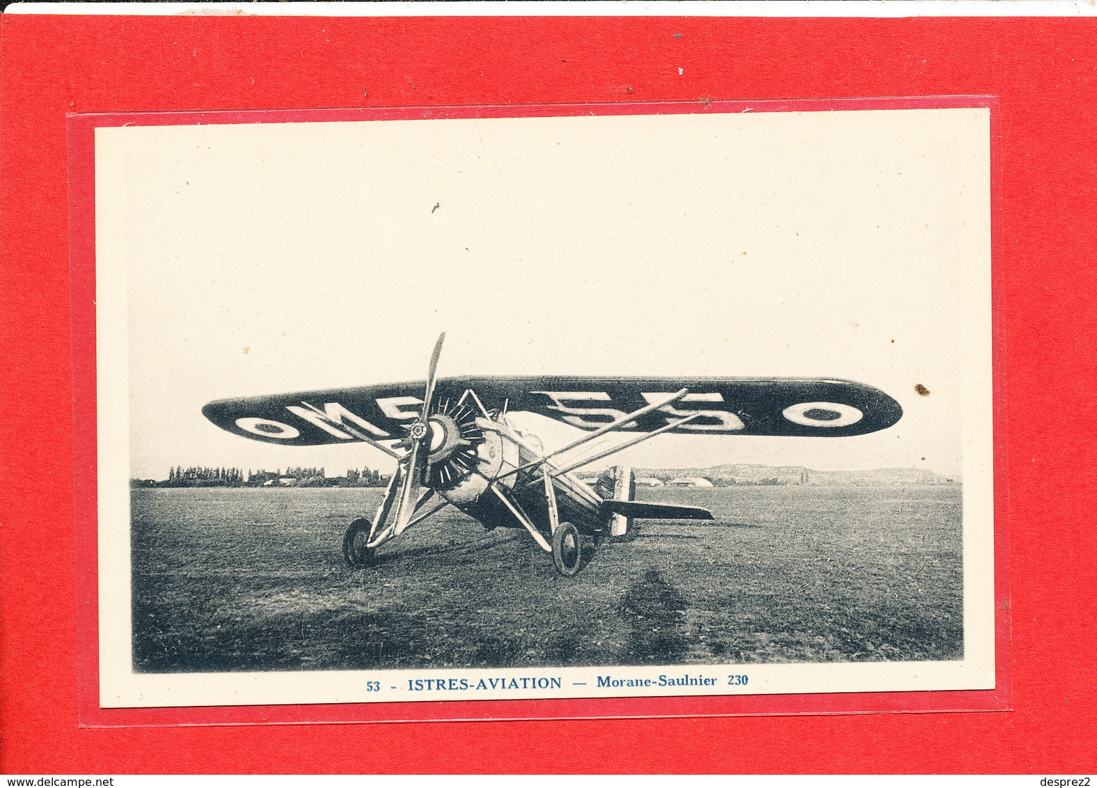 AVION Cpa Avion Morane Saulnier 230 * Istres Aviation 130     53 Tranchand - 1919-1938: Entre Guerres