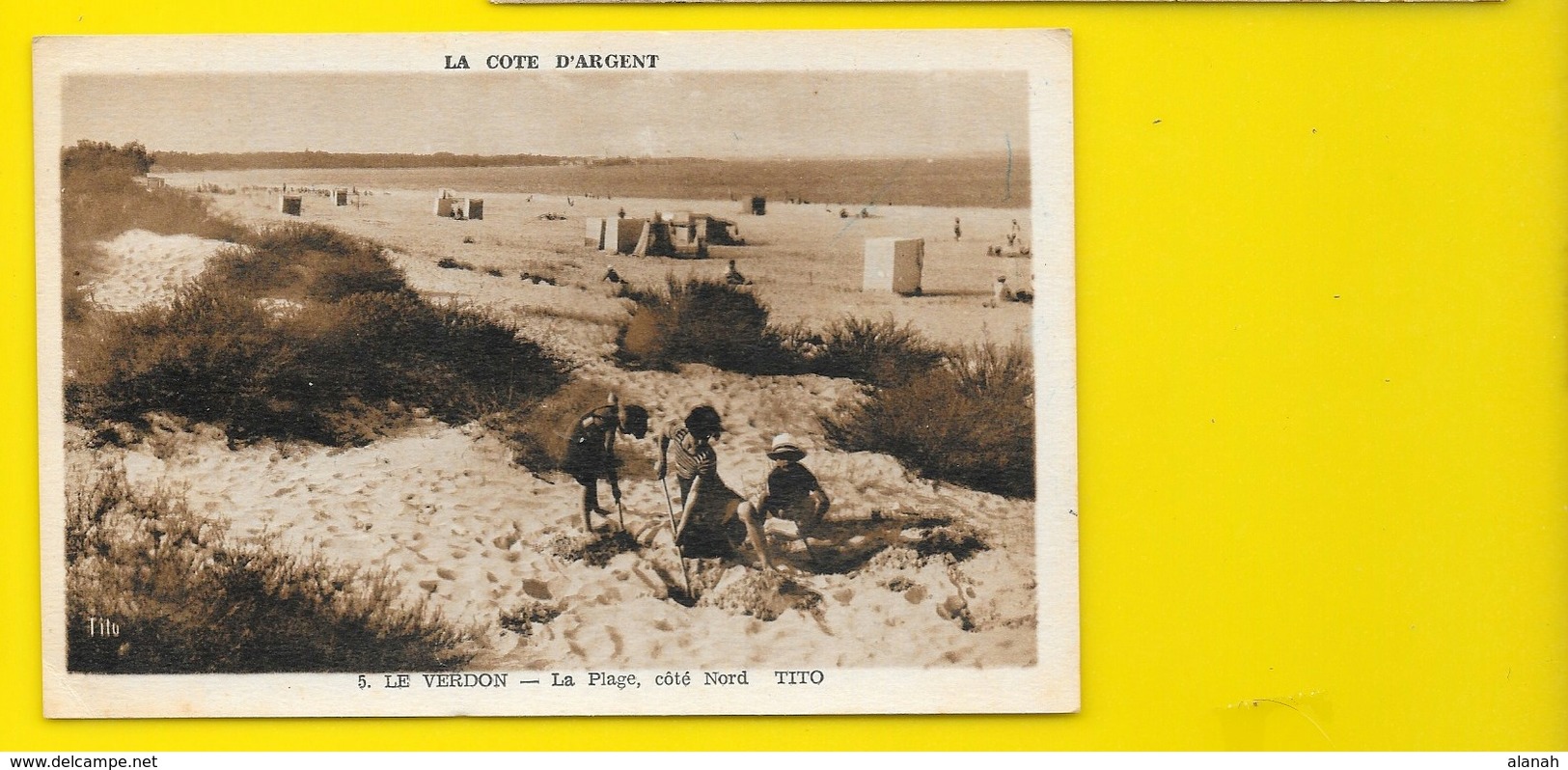 LE VERDON La Plage Côté Nord (Tito) Gironde (33) - Autres & Non Classés