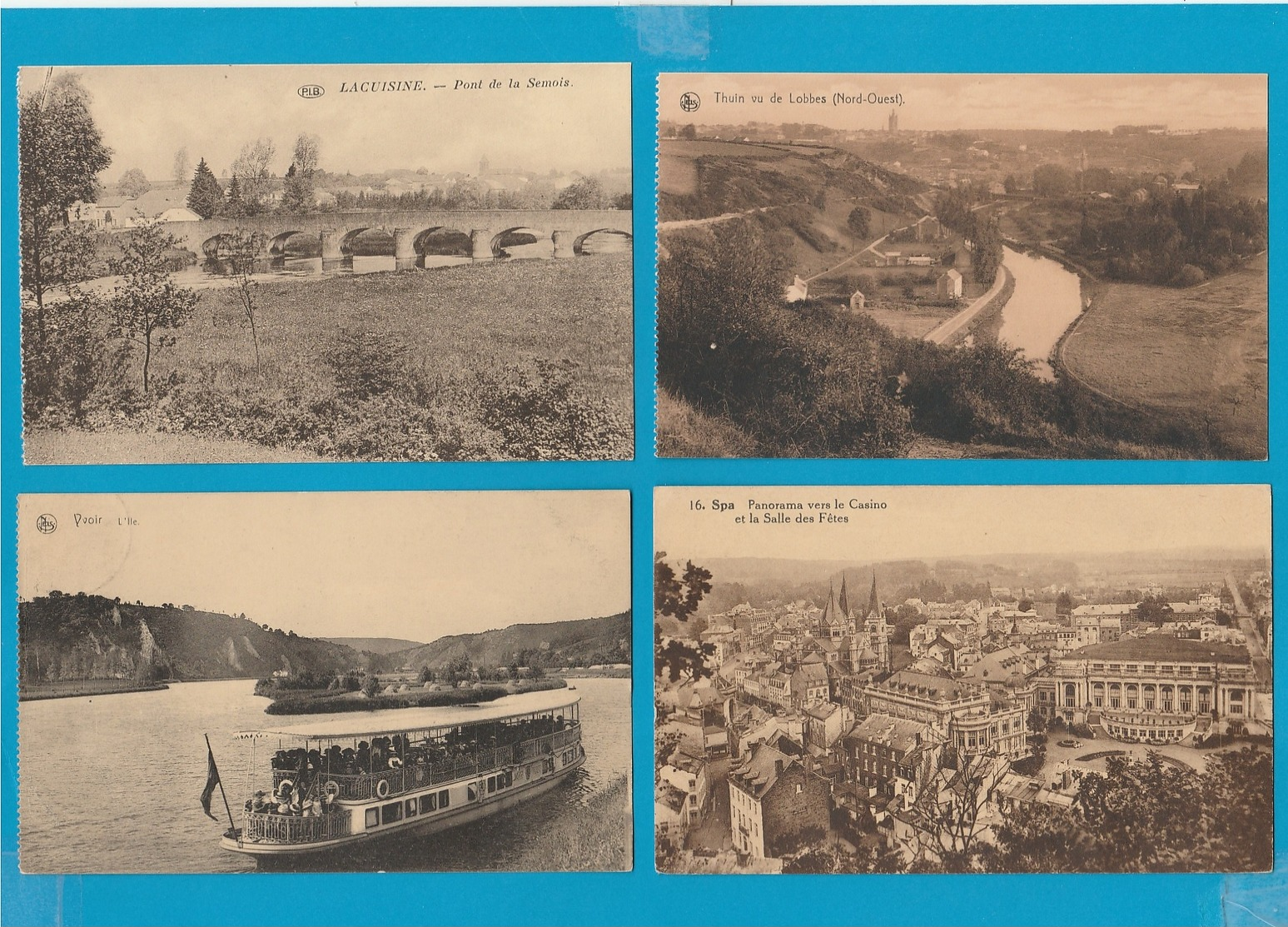 BELGIË Lot Van 60 Oude Postkaarten (formaat 9 X 14 Cm) - 5 - 99 Postcards