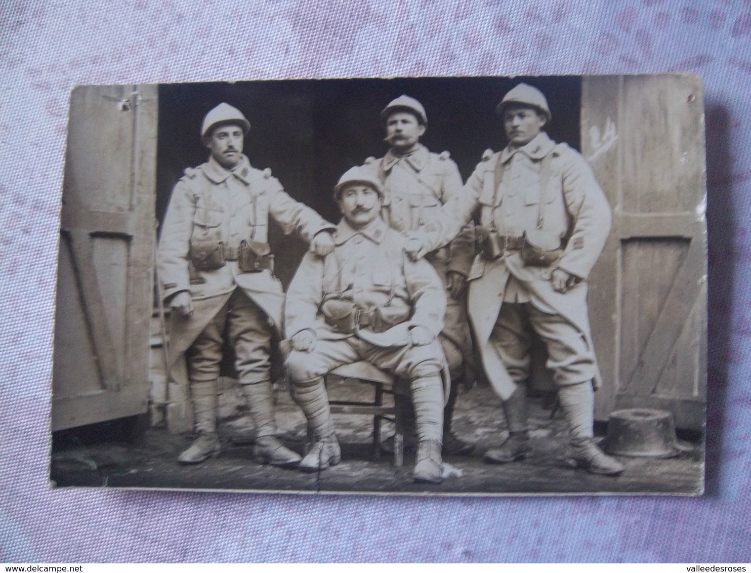 Cpa (3)  Militaire Guerre 1914 122 Ri Soldats Chasseurs - War 1914-18