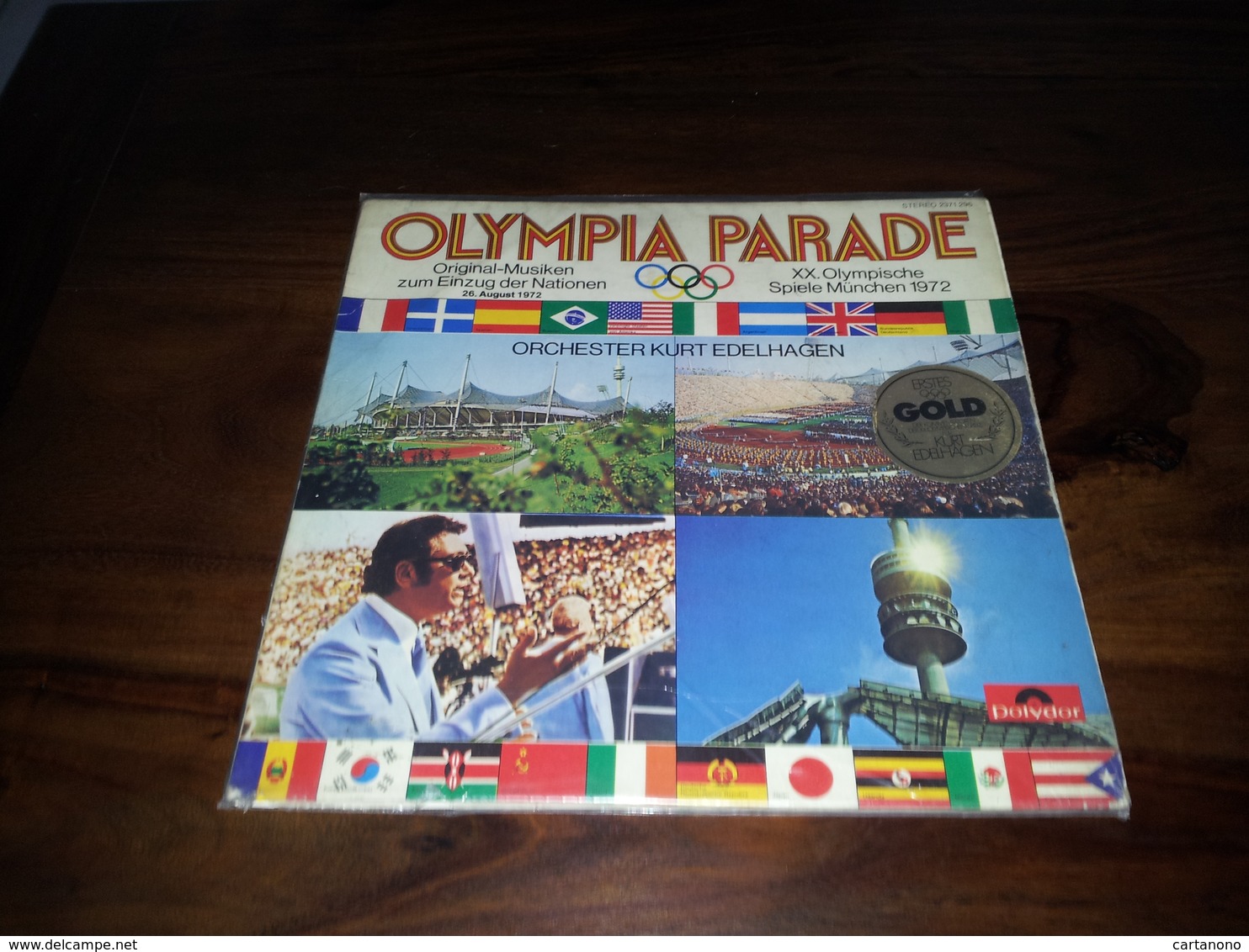 OLYMPIA PARADE - Disque 33t Vinyle Musique Des Cérémonie Jeux Olympiques Munich 1972 - Autres & Non Classés