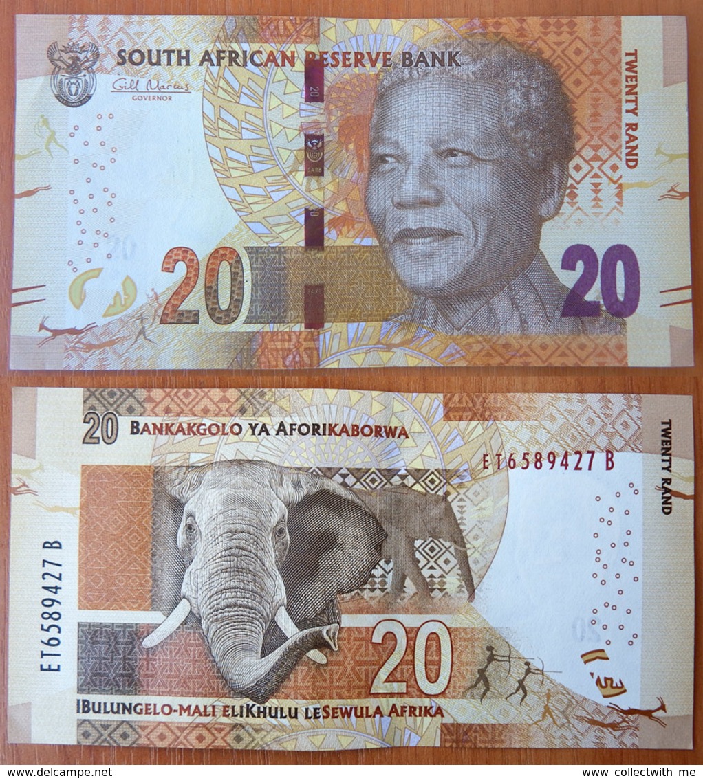 South Africa 20 Rand 2013 AUNC/UNC - Afrique Du Sud