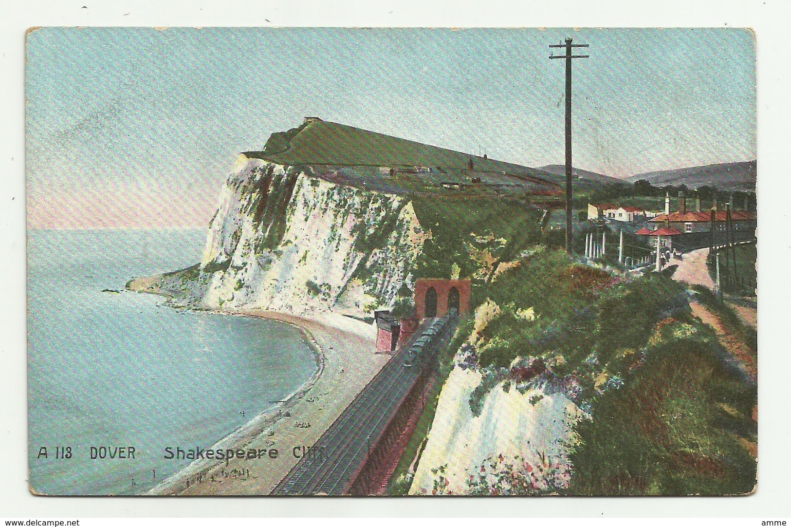 Dover   *  (lot 2 Cards)  Town Hall & Shakespeare Cliff - Dover