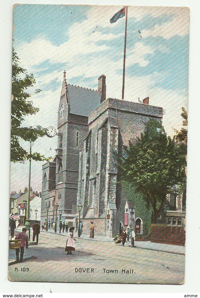 Dover   *  (lot 2 Cards)  Town Hall & Shakespeare Cliff - Dover