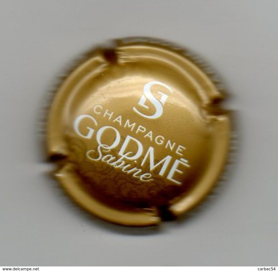 Capsule Champagne Godmé Sabine - Autres & Non Classés