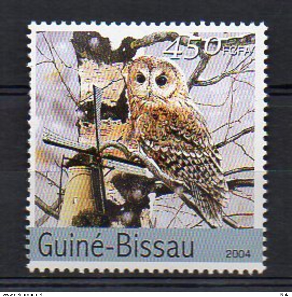 GUINEA BISSAU. OWLS. MNH (2R2157) - Eulenvögel