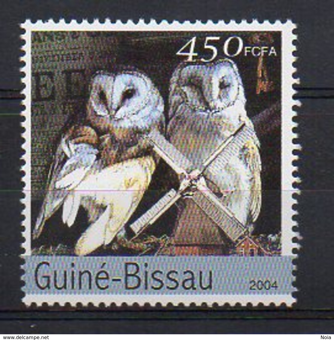 GUINEA BISSAU. OWLS. MNH (2R2201) - Hiboux & Chouettes