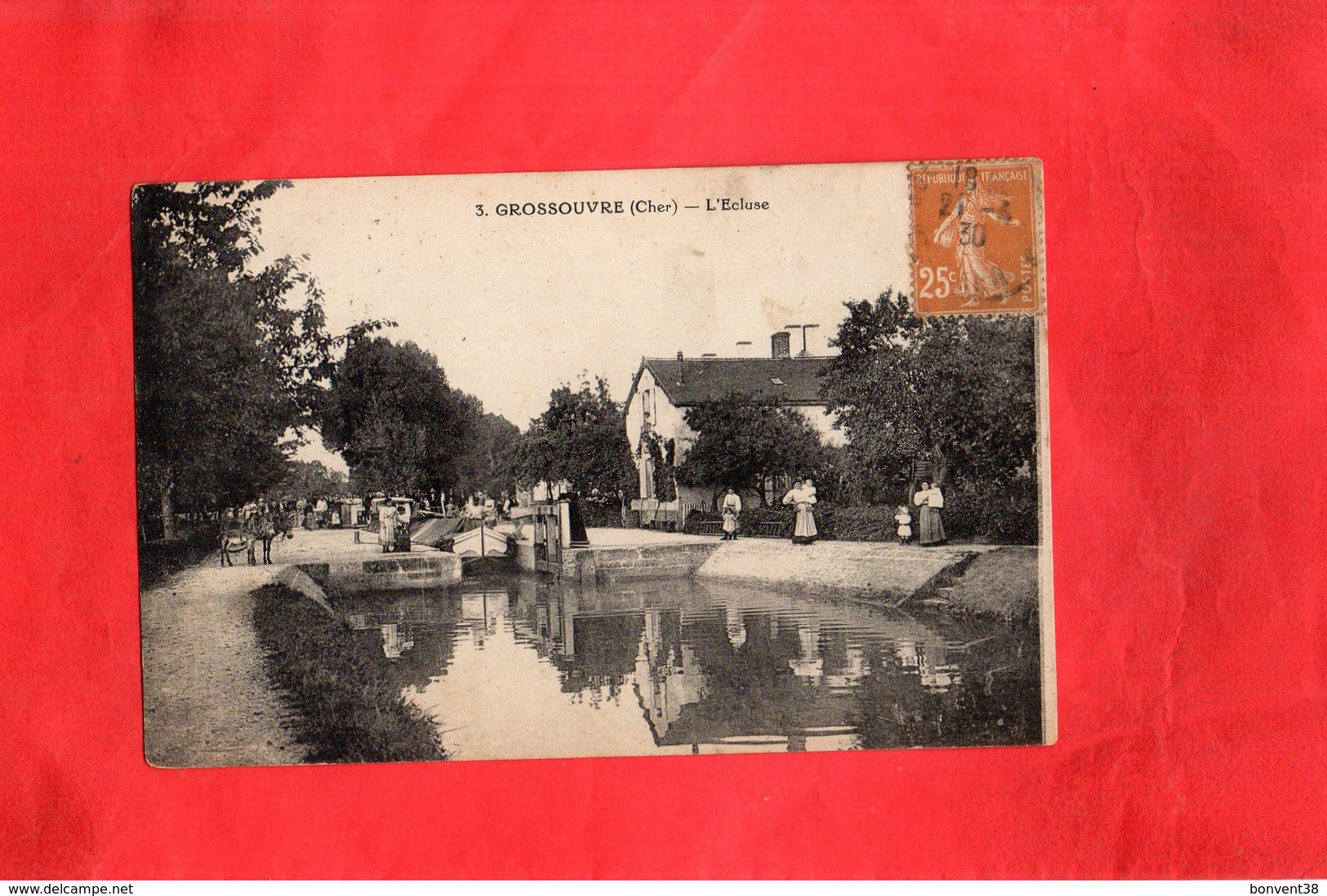 Carte Postale - GROSSOUVRE - D18 - L'Ecluse - Autres & Non Classés