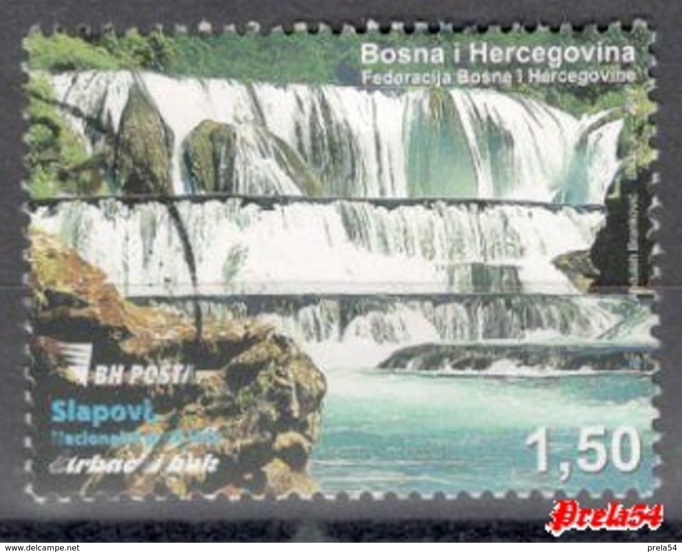 Bosnia Sarajevo - Strbacki Waterfall 2017 Used - Bosnie-Herzegovine